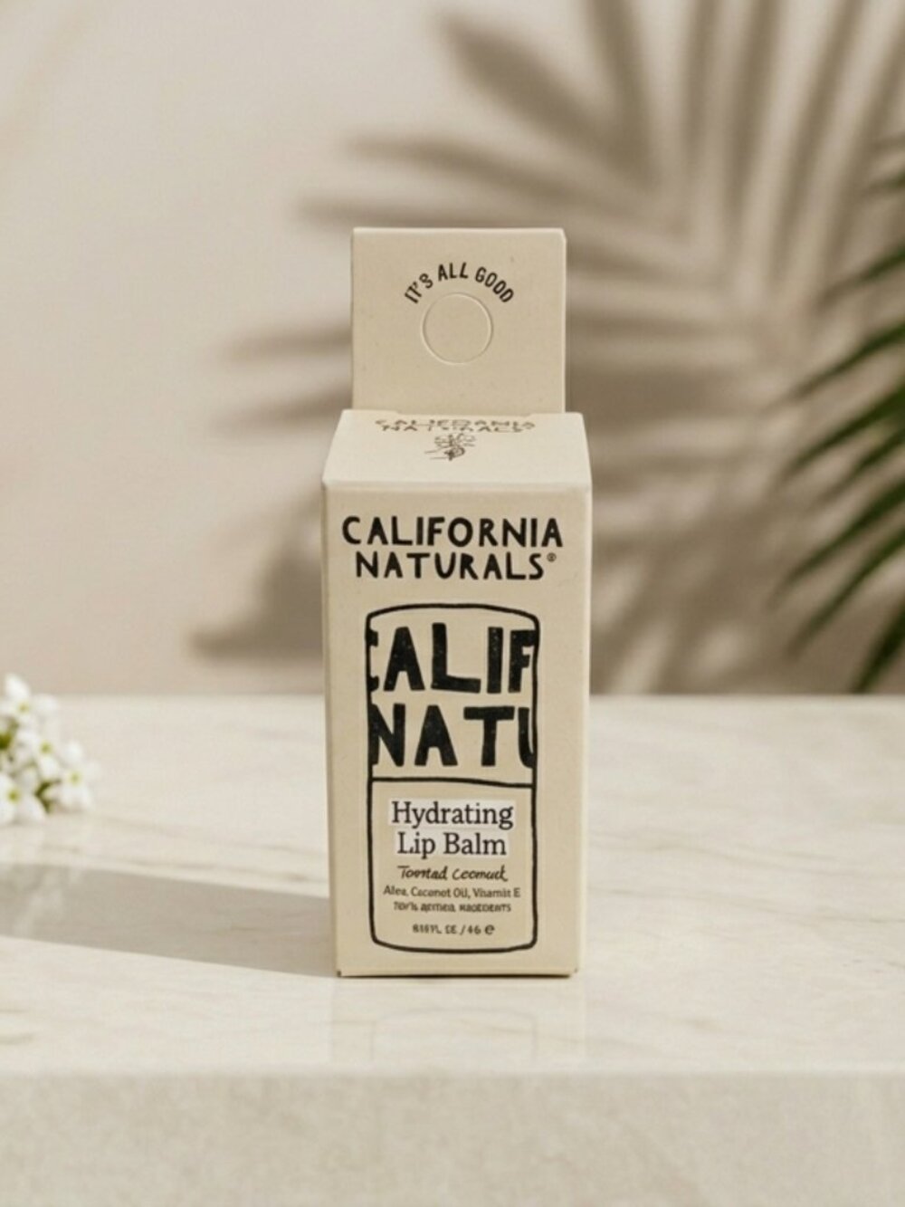 California Naturals   Hydrating Lip Balm - Toasted Coconut
